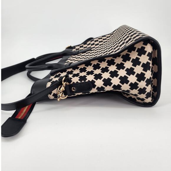 Spartina 449 Daufuskie Island Linen and Leather Weekender Bag - Picture 11 of 16